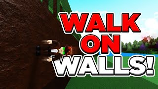 How To Walk On Walls Tutorial In Roblox Build A Boat For Treasure!