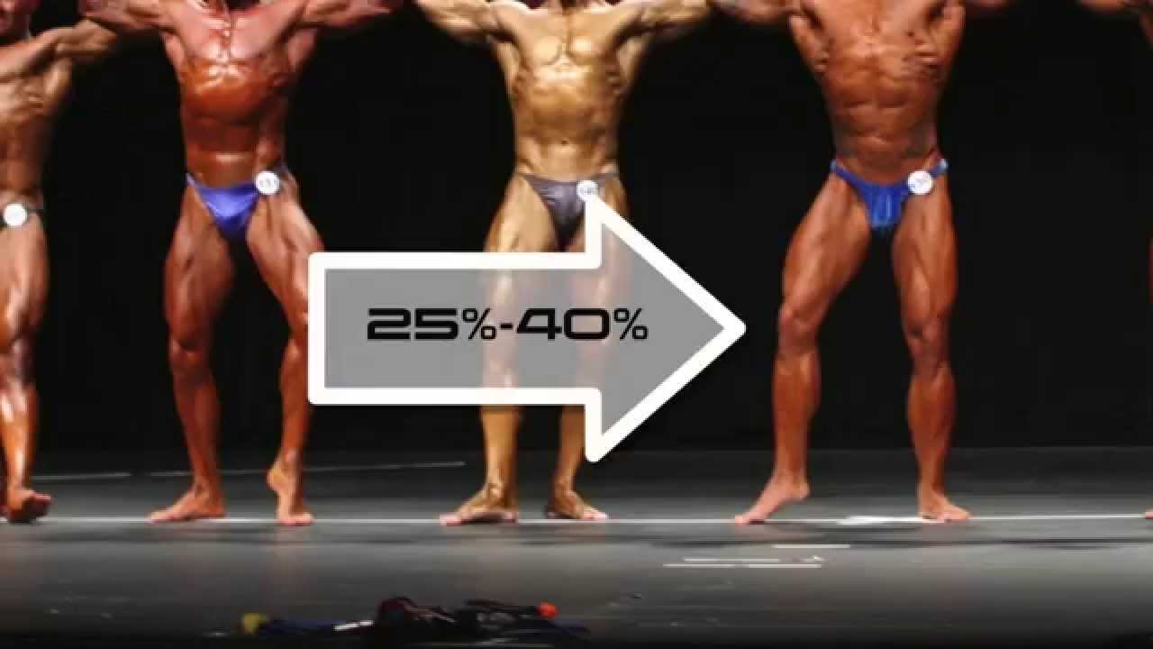 Front Double Biceps Step 1