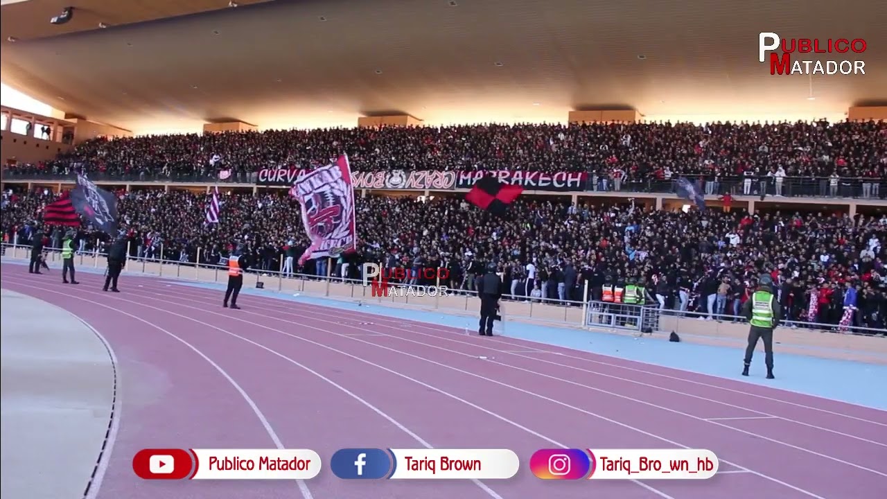 فصيل التحدي الكريزي بويز يصنع الفرجة بالمدرجات .... تيفو و كركاج خيالي