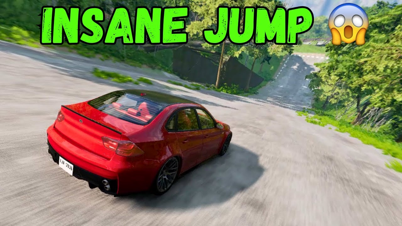Insane Jump Challenge in the Forest | BeamNG drive 🚗💨