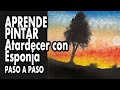 DIBUJA Y COLOREA CON ACRILICO  con esponja - Aprende Colores Para Niños - Learn Colors / FunKeep