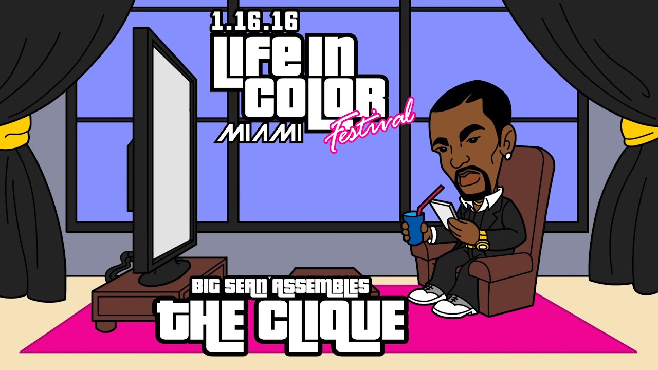 LIC Miami 2016 - Short Cartoon w/ Artists - Sun Life Stadium Jan. 16th