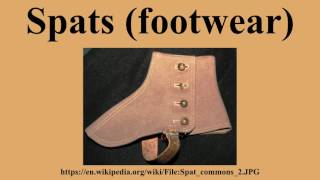Spats (footwear)