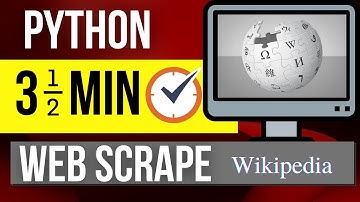 Python 3.5 minute web scrape - Wikipedia