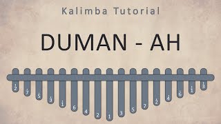 Duman - Ah | Kalimba Academy Tutorials @KalimbaAcademy
