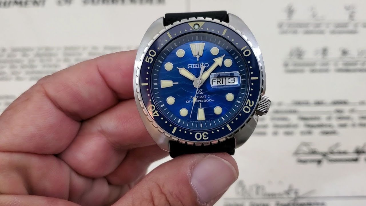 Seiko The Ocean" King Turtle -