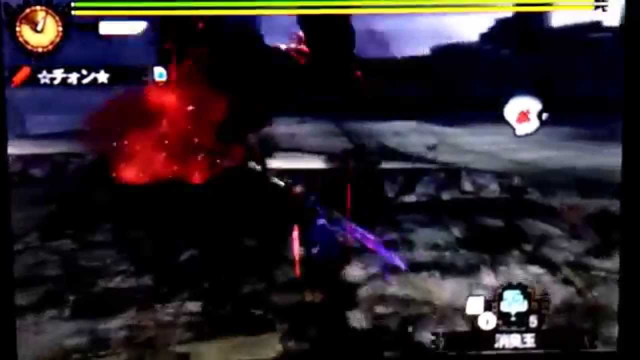 Mh4 大剣 破天大轟 ティガレックス希少種９分０１秒 Youtube