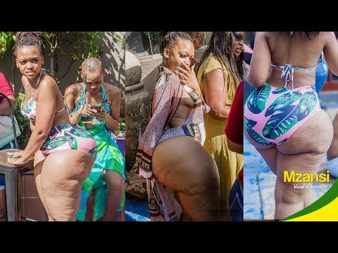 BBW Pool Party Twerk In Mzansi