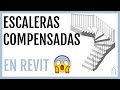 ➡️➡️ESCALERA COMPENSADA en REVIT en 6 min⌛ | Actualizado Revit 2021