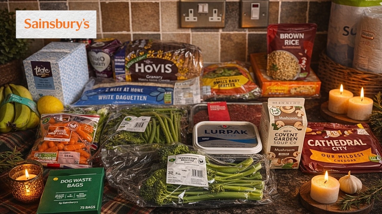 Sainsbury's Scotland | UK Family grocery haul | 21st Of February :)