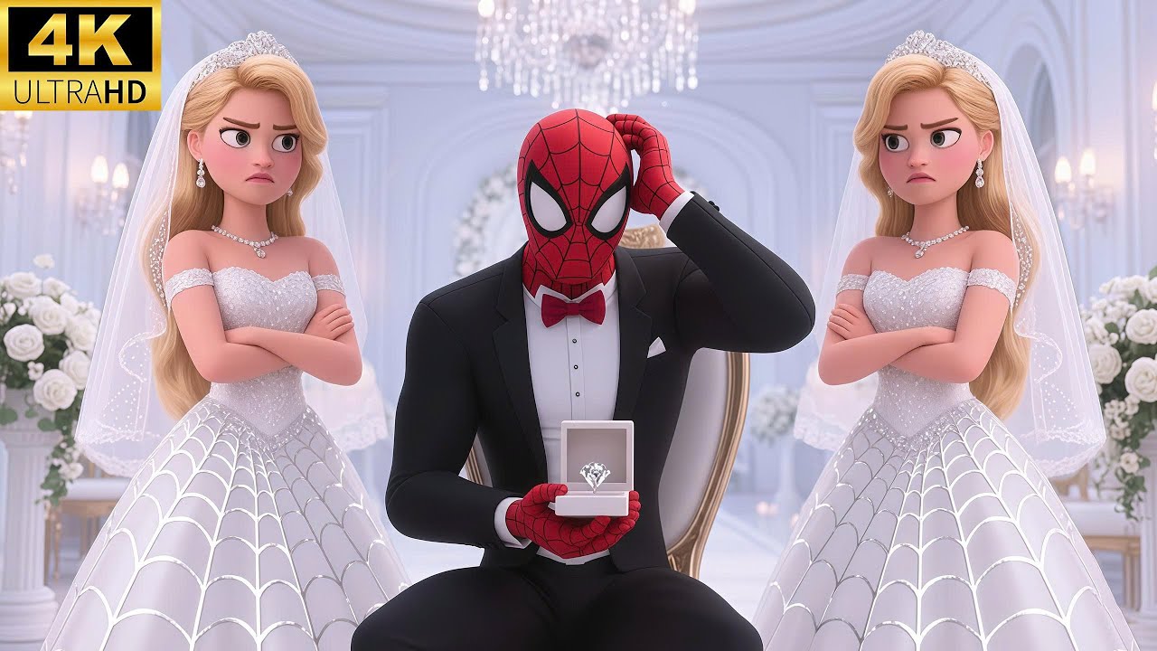 Spider-Man Can’t Tell Which Gwen Stacy Is Real - Who Stole the Wedding Dress? | Spider Zone