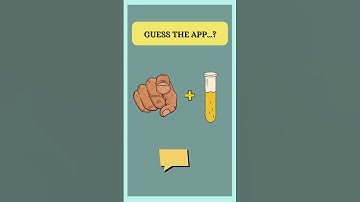 Guess the App by connecting pictures. #connection #guessinggame #comment