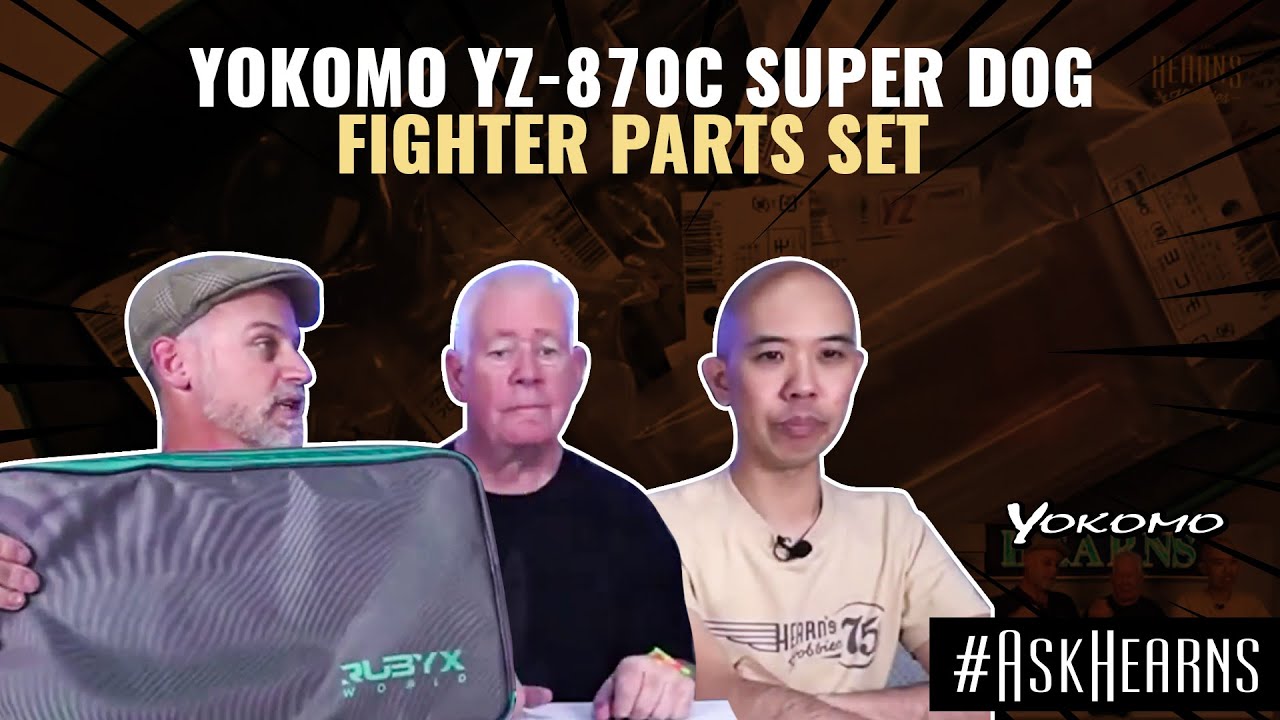 YOKOMO YZ-870C Super Dog Fighter Parts Set | #askhearns - YouTube