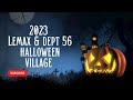 Halloween Village Spooky Town village Halloween Vintage home decor tour Lemax & Department 56 2023