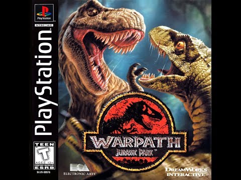 Warpath: Jurassic Park. PS1. No Damage Walkthrough (Raptor)