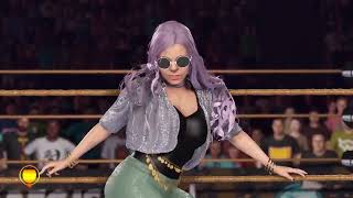 Amelia Wright Follows You Into WWE2K22!