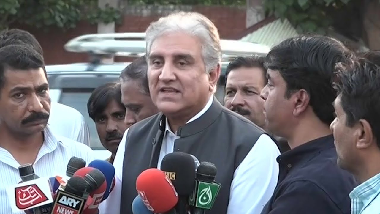 Shah Mahmood Qureshi released from jail on LHC’s order