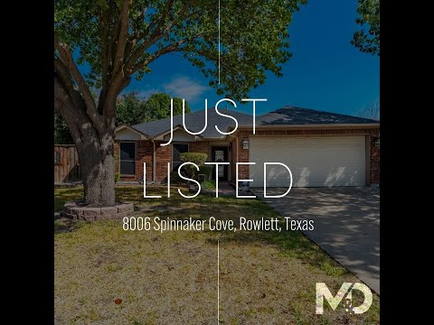 8006 Spinnaker Cove, Rowlett, TX home video tour