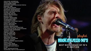 90's ROCK MUSIC TOP 40 - PLAYLIST 2025