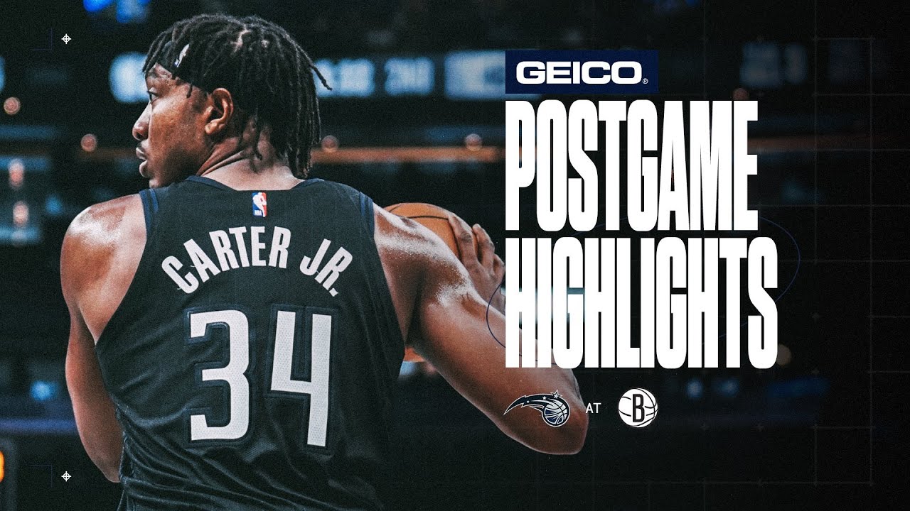 POSTGAME HIGHLIGHTS NETS VS. MAGIC YouTube