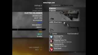 mw2 how to change the colour of your name and class