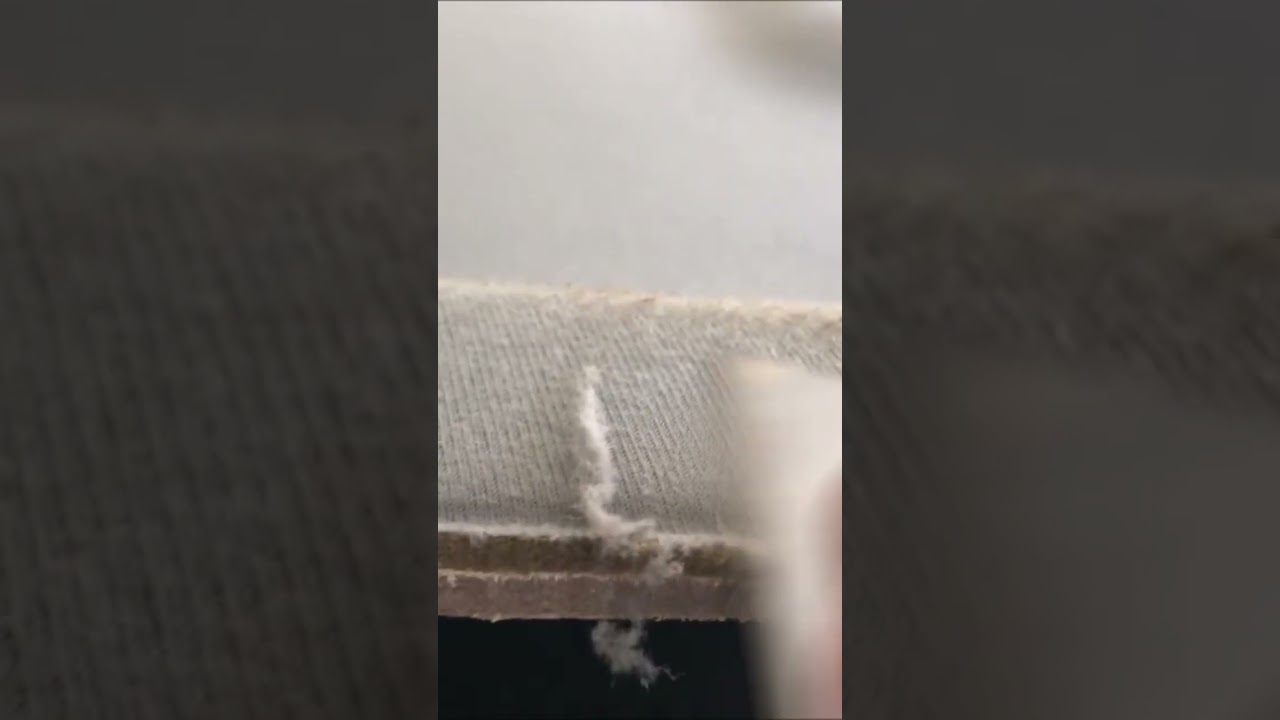 Cigarette burn repair. #burn #fabric - Trim Technique Ltd