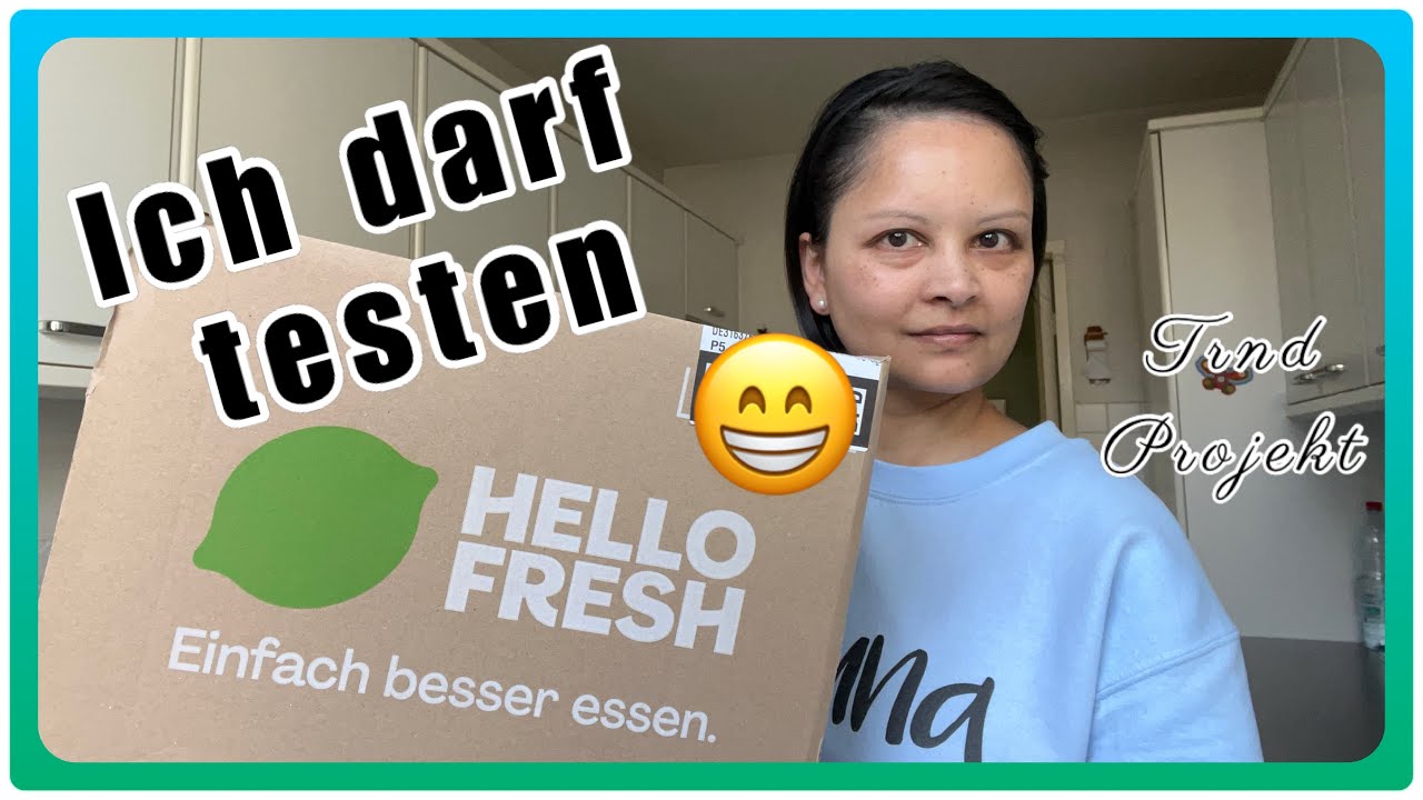 Trnd Projekt „Hello Fresh“ // Ich darf testen 😋 // Unboxing + Rabattcode