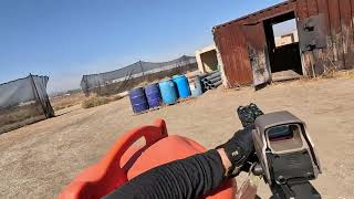 Famous Playing Defense on Cargo at Code Red Airsoft Park  Wealth