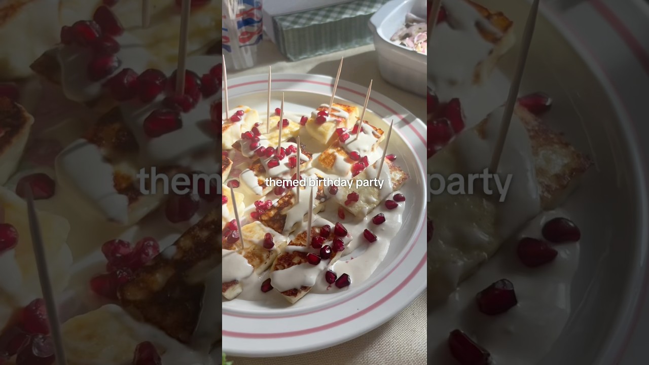 Everything I Cooked For My Girlfriend’s Birthday Party 🎊🎉 