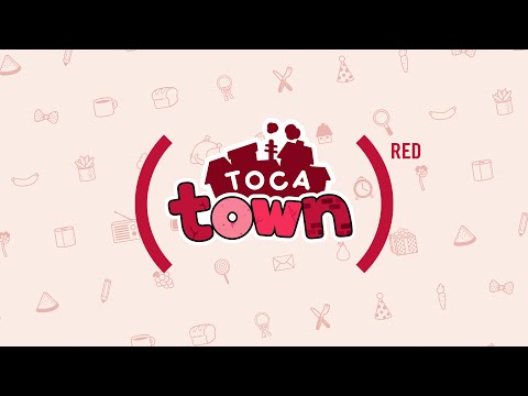 Toca Life:Town turns (RED) to fight AIDS | Gameplay Trailer | @TocaBoca