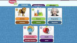 How to Use PebbleGo - Screencast