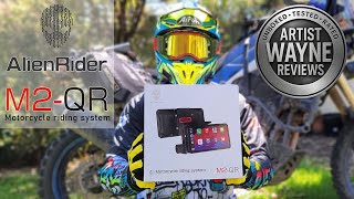 Alienrider M2-Qr Motorcycle Riding System Review The Artist Wayne Pressure Test