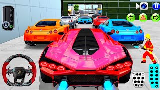 New Red Lamborghini🏎️ Parking in Showroom🅿️3D Driving Class 2026- Android iOS Gameplay screenshot 4