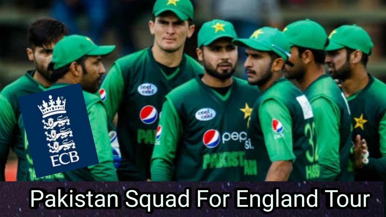 pakistan tour of england squad