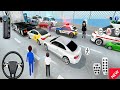 🚓 Driving Police Car Leaving Accident Highway to Park at Luxury Villa 🏠 - Best Android Game 🎮🎯