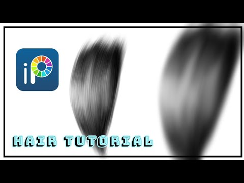 Hair Tutorial || How I draw Hair with Ibispaint || Iz Nhiely! - YouTube