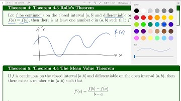 Section 4.2: Rolle