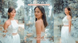 How to Edit Professional Snowy Portrait Photography│Lightroom Presets Free Download | Free DNG screenshot 3