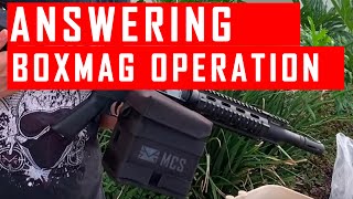 Answering operation concerns regarding DEFCON’s review on MCS box magazine