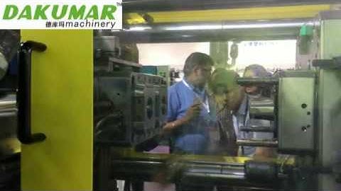 Bi injection machine double color cup injection molding