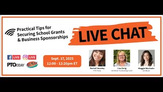Practical Tips for Securing School Grants & Business Sponsorships with Get Movin' Fundraising