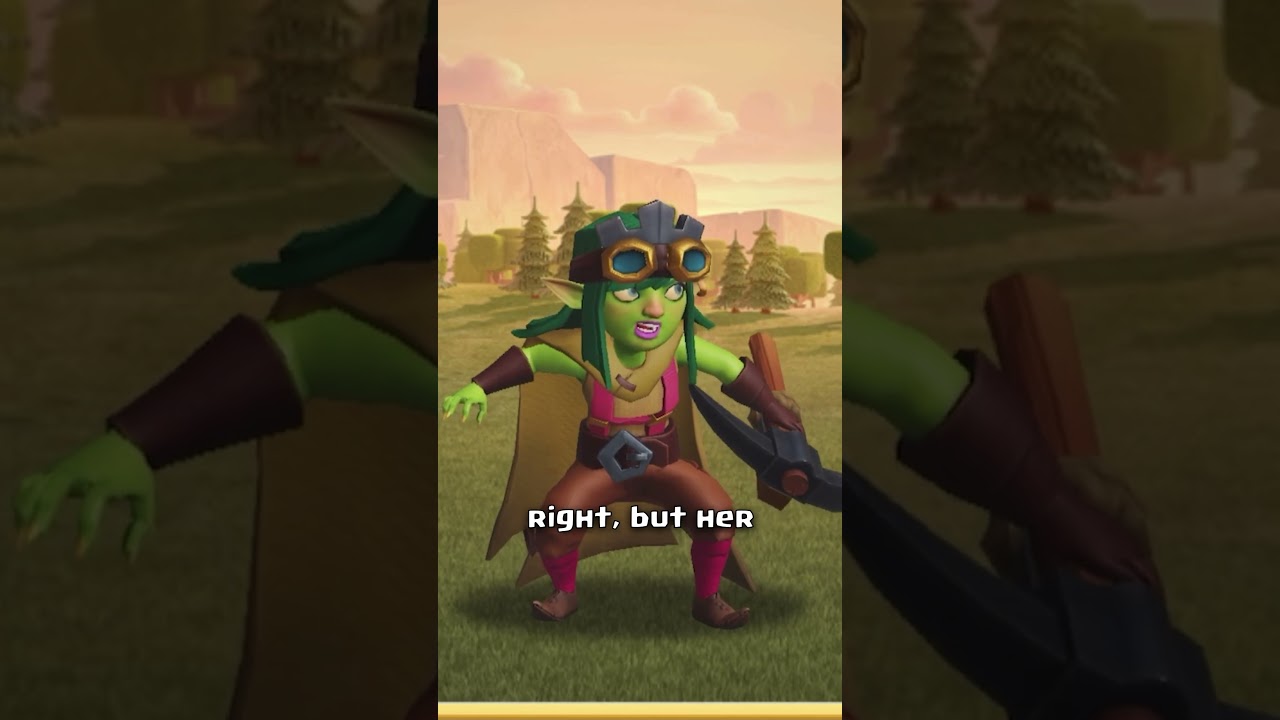 Goblin Queen skin first impressions (Clash of Clans)