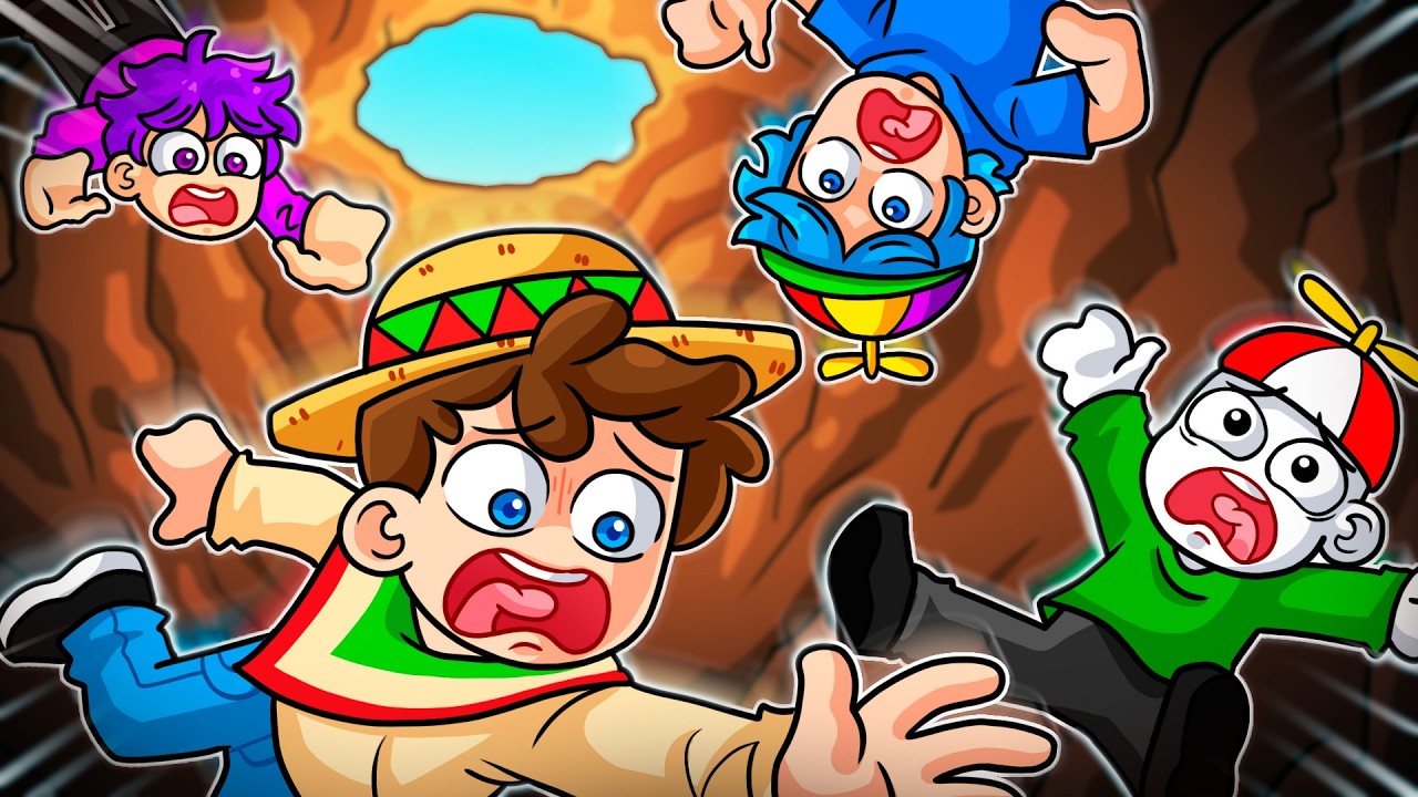 ¡ENTRAMOS al AGUJERO MAS GRANDE del MUNDO! 😨💥⛏️ SILVIOGAMER en PRATFALL 🕳️