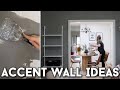 DIY ACCENT WALL IDEAS | VENETIAN PLASTER ACCENT WALL | STYLING A BLANK SPACE IN YOUR HOME