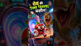 🍎 सेब Future में पहुँच गया 😳 #shorts #cartoon #animation