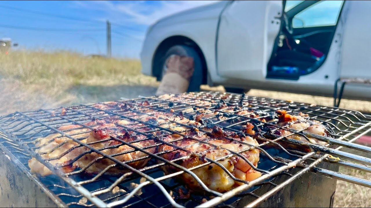 В Крым #18 Первые впечатления от Оленевки. Отель не нашли, устроились в кемпинге )