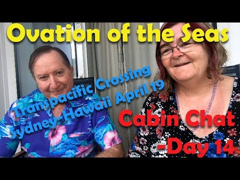 Ovation of the Seas   Sydney to Hawaii April 19   Balcony Chat Day 14 Video Thumbnail
