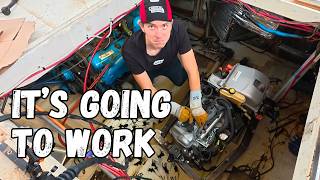 Building Marine Exhaust Manifold for Toyota Prius in our Boat | Ep 8
