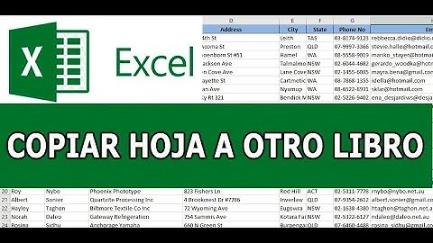 Copiar hoja de excel a otro libro usando Excel macros
