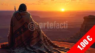 Sunset Overlook Journey — HD Native American Landscape Footage